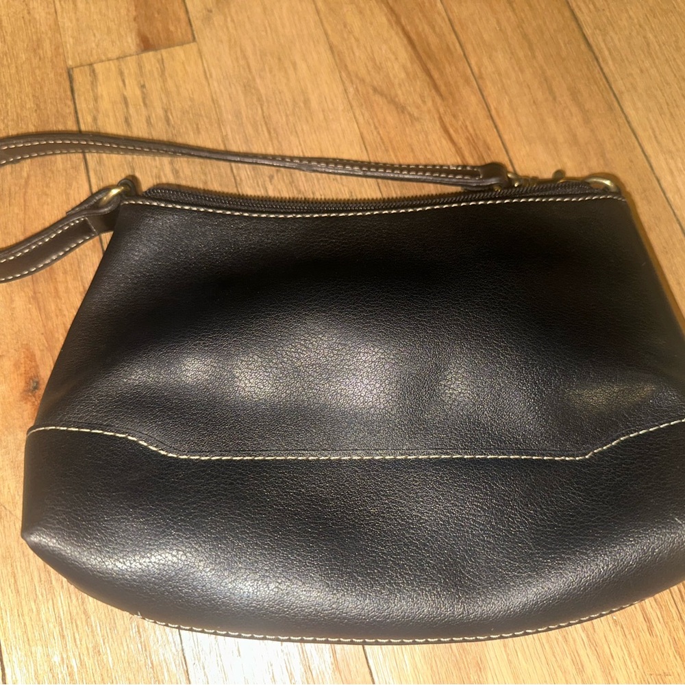 Nine West Black Vegan Leather Bag